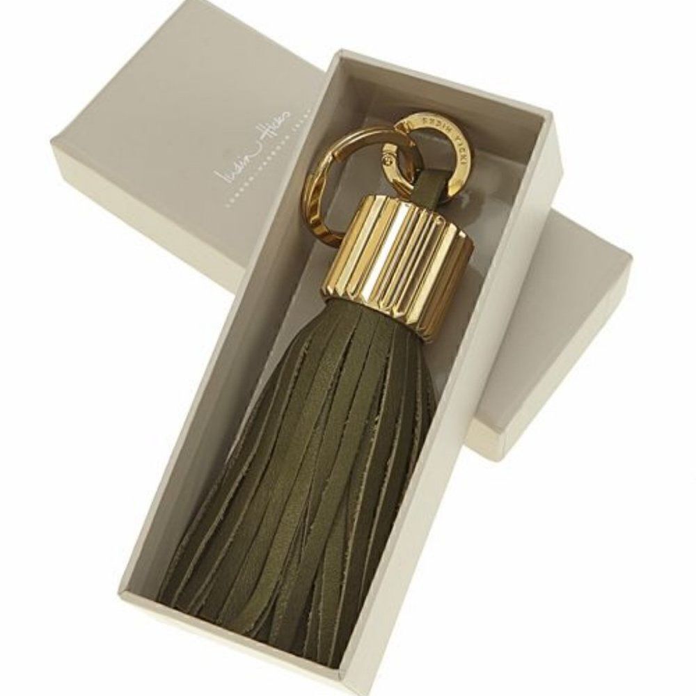 India Hicks Agra Tassel - Army - NWT